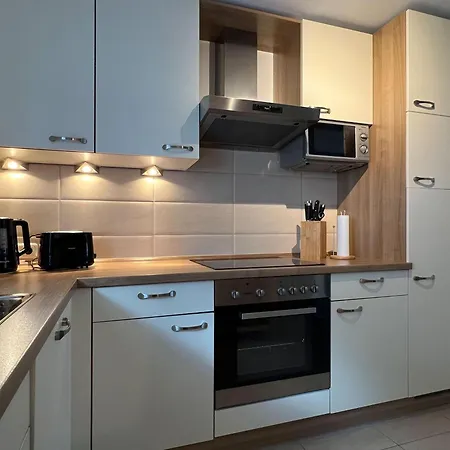 Strandnahes, Modernes Haus Mit Kamin Und Terrasse - Kuestenwind 펜션 브리게