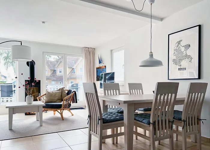 Strandnahes, Modernes Haus Mit Kamin Und Terrasse - Kuestenwind Casa de Férias Breege